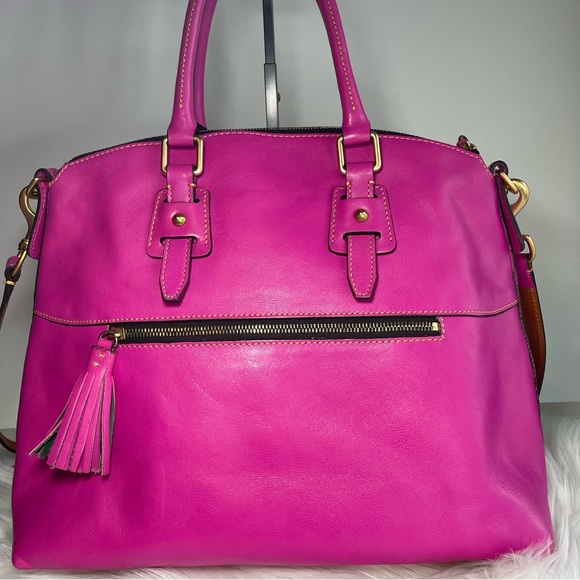 Dooney & Bourke violet Florentine Clayton - Picture 6 of 17